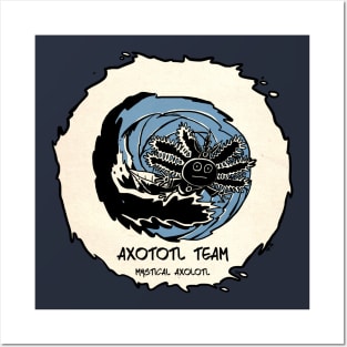 Axolotl Team 11 Posters and Art